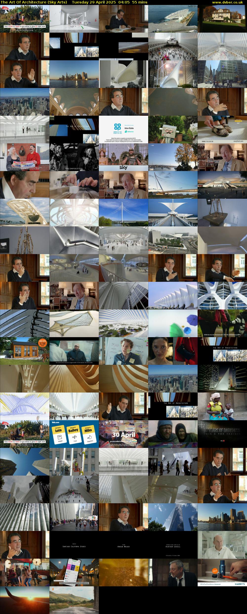 The Art Of Architecture (Sky Arts) Tuesday 29 April 2025 04:05 - 05:00