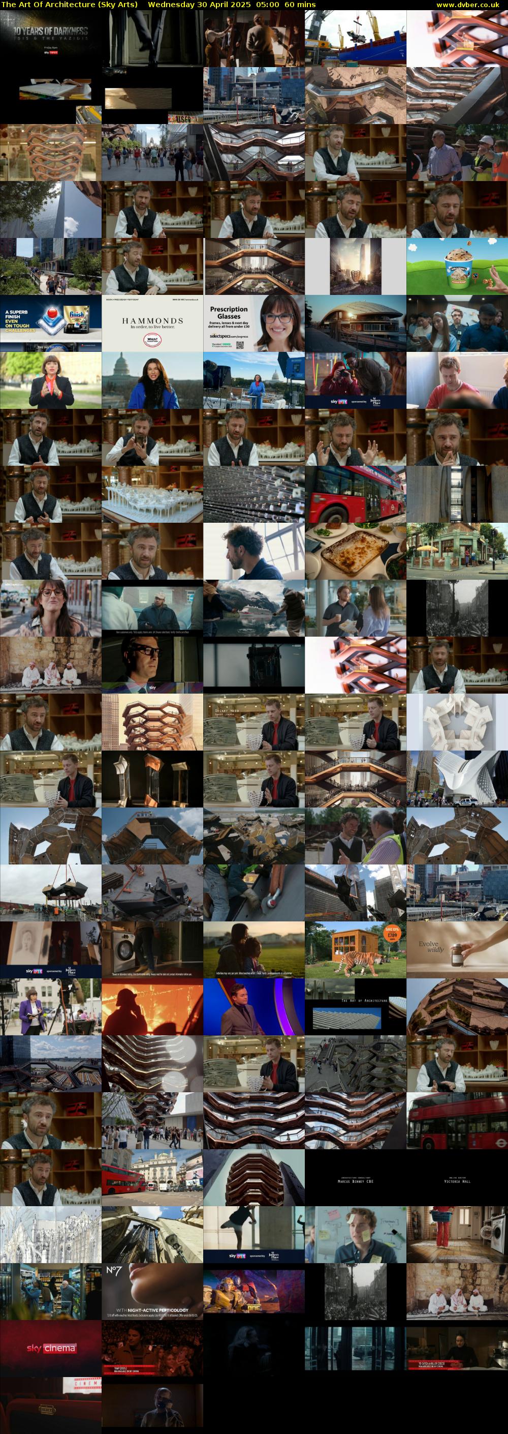 The Art Of Architecture (Sky Arts) Wednesday 30 April 2025 05:00 - 06:00