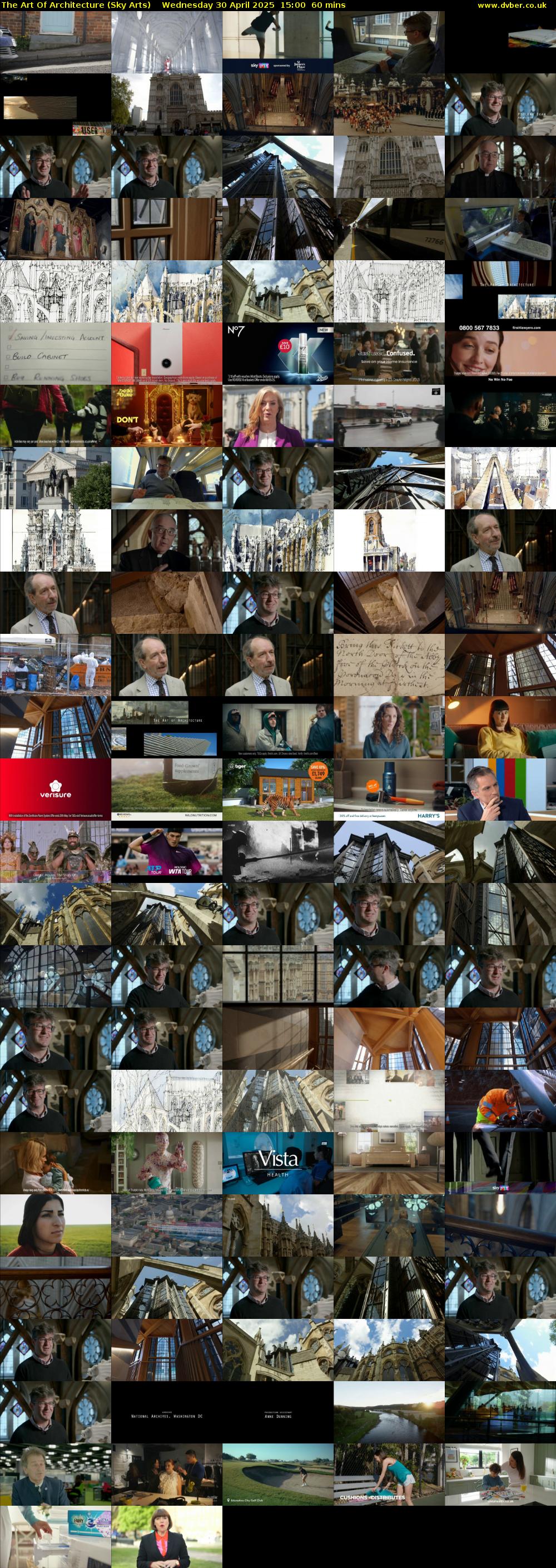The Art Of Architecture (Sky Arts) Wednesday 30 April 2025 15:00 - 16:00