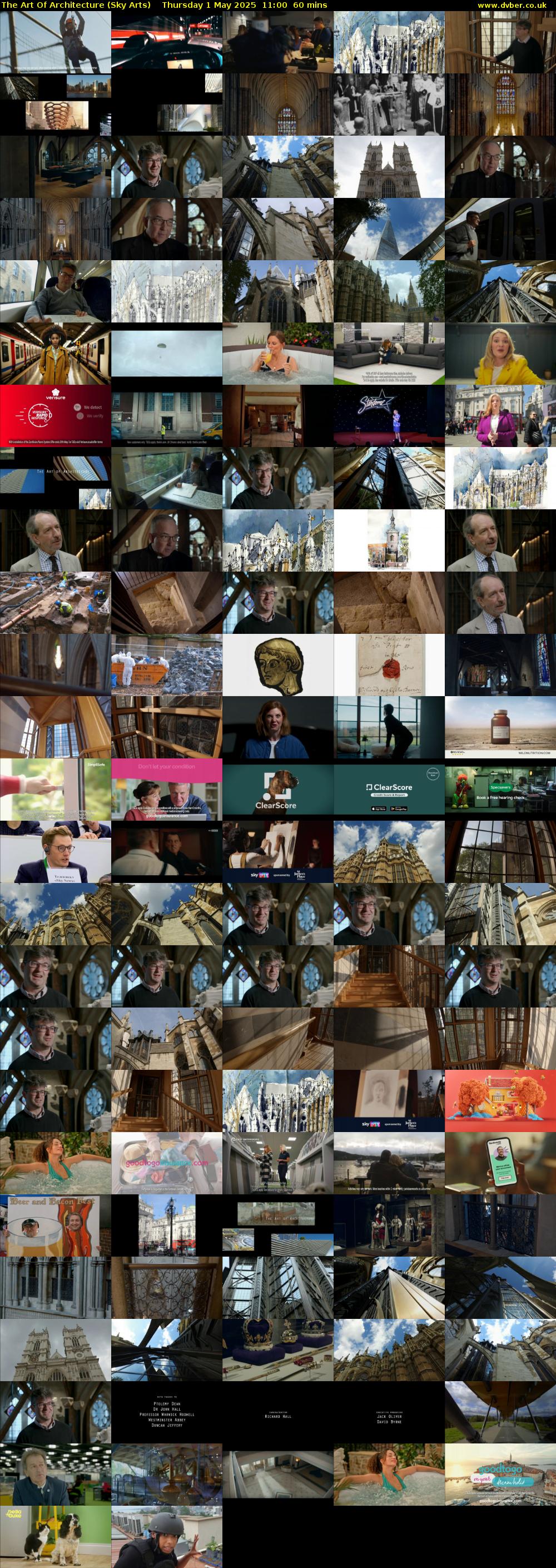 The Art Of Architecture (Sky Arts) Thursday 1 May 2025 11:00 - 12:00