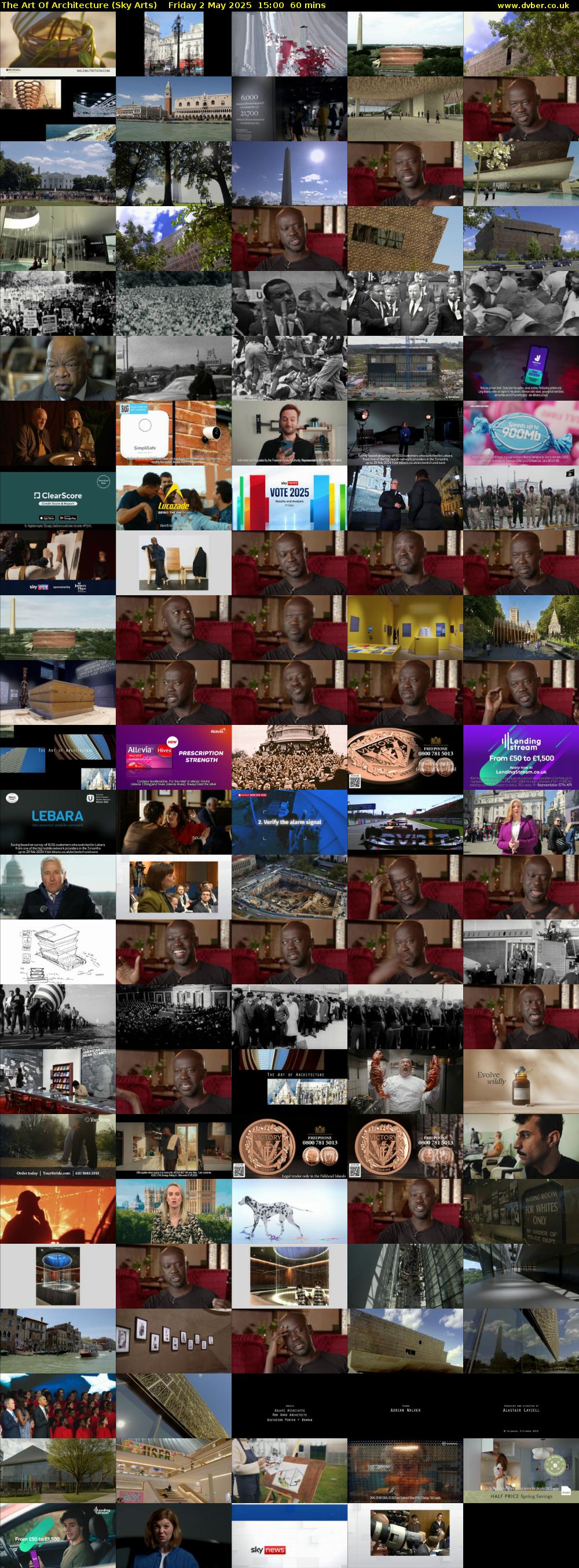 The Art Of Architecture (Sky Arts) Friday 2 May 2025 15:00 - 16:00