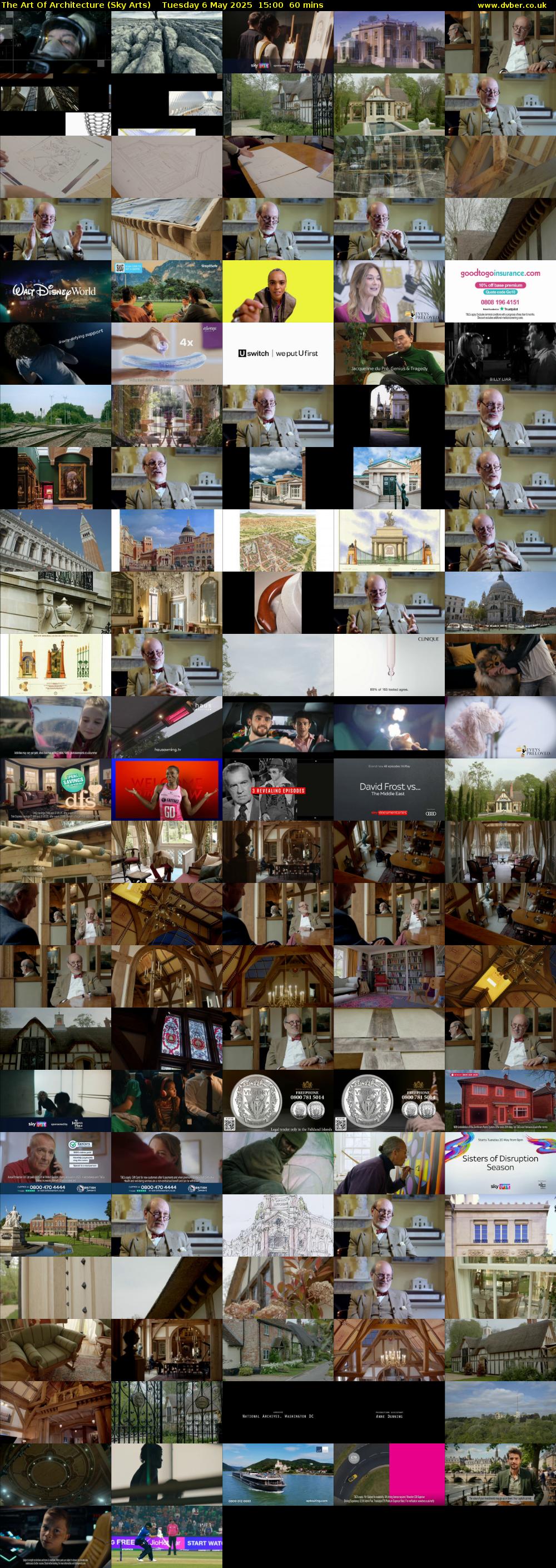The Art Of Architecture (Sky Arts) Tuesday 6 May 2025 15:00 - 16:00