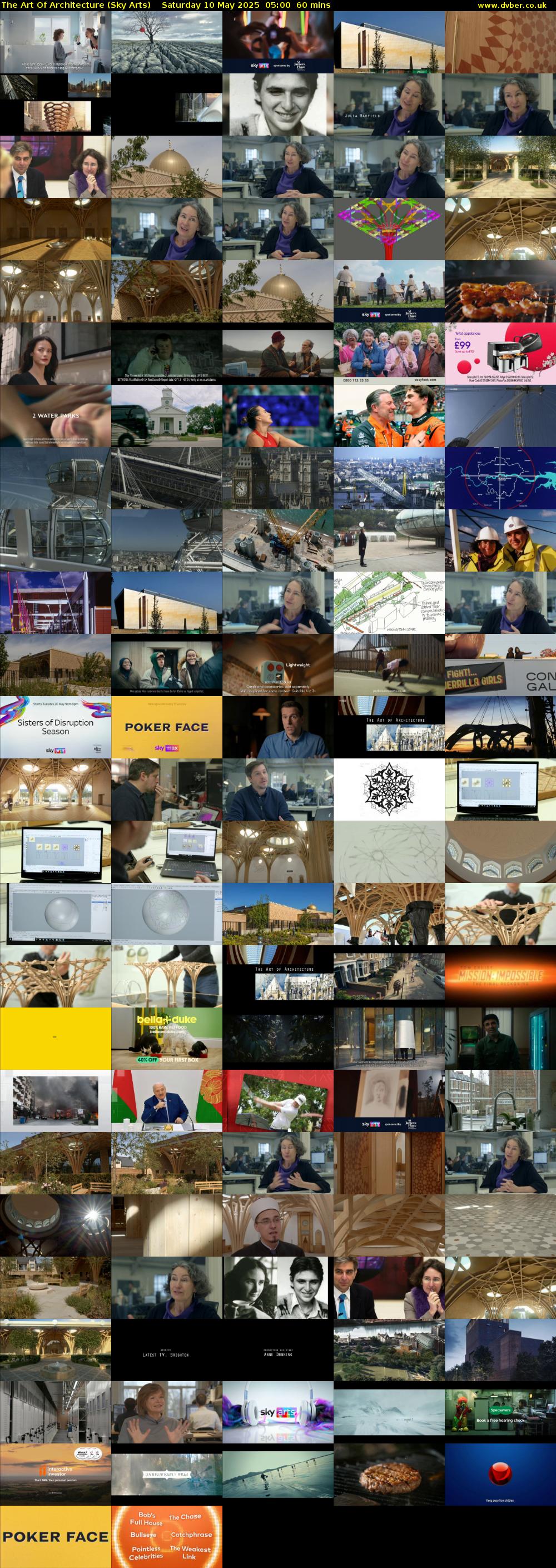 The Art Of Architecture (Sky Arts) Saturday 10 May 2025 05:00 - 06:00