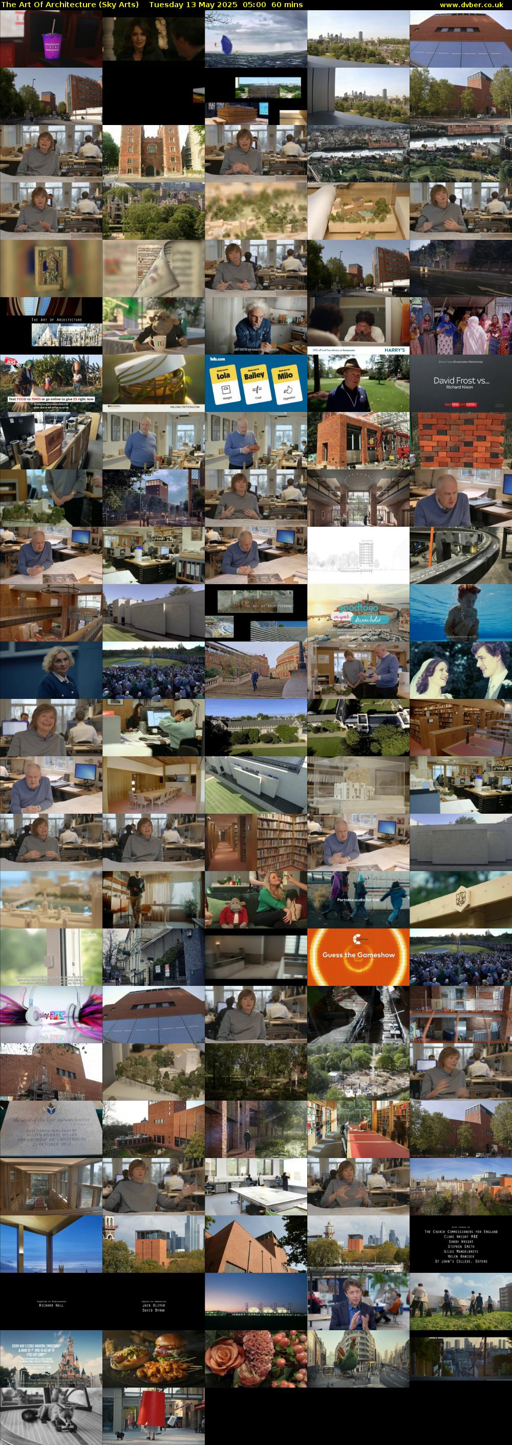 The Art Of Architecture (Sky Arts) Tuesday 13 May 2025 05:00 - 06:00