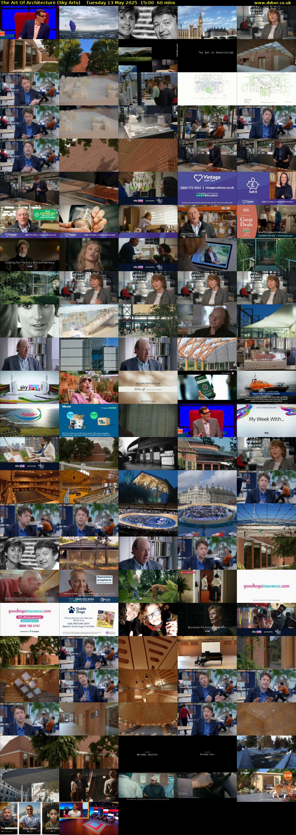 The Art Of Architecture (Sky Arts) Tuesday 13 May 2025 15:00 - 16:00