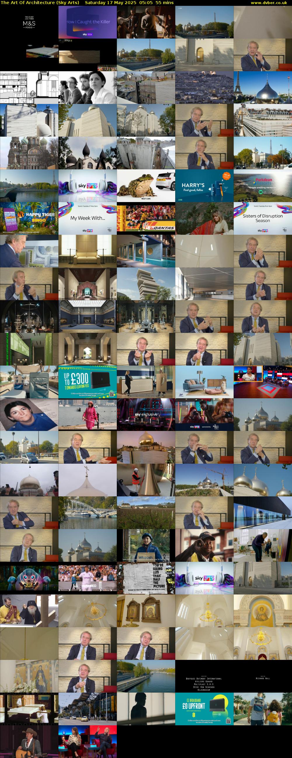 The Art Of Architecture (Sky Arts) Saturday 17 May 2025 05:05 - 06:00