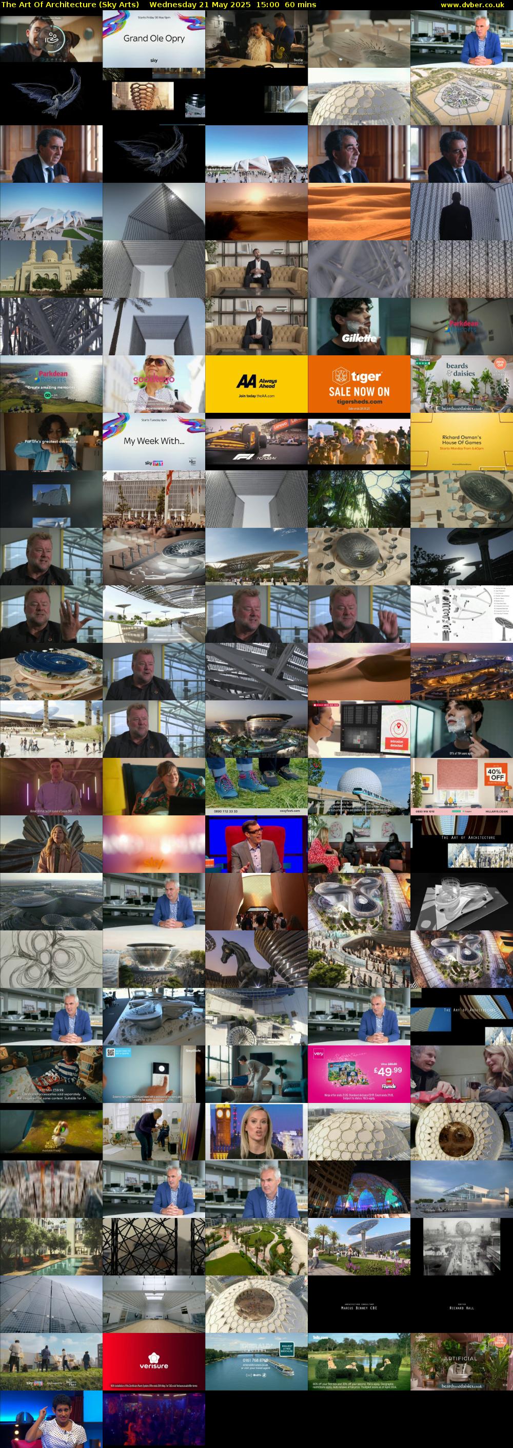 The Art Of Architecture (Sky Arts) Wednesday 21 May 2025 15:00 - 16:00