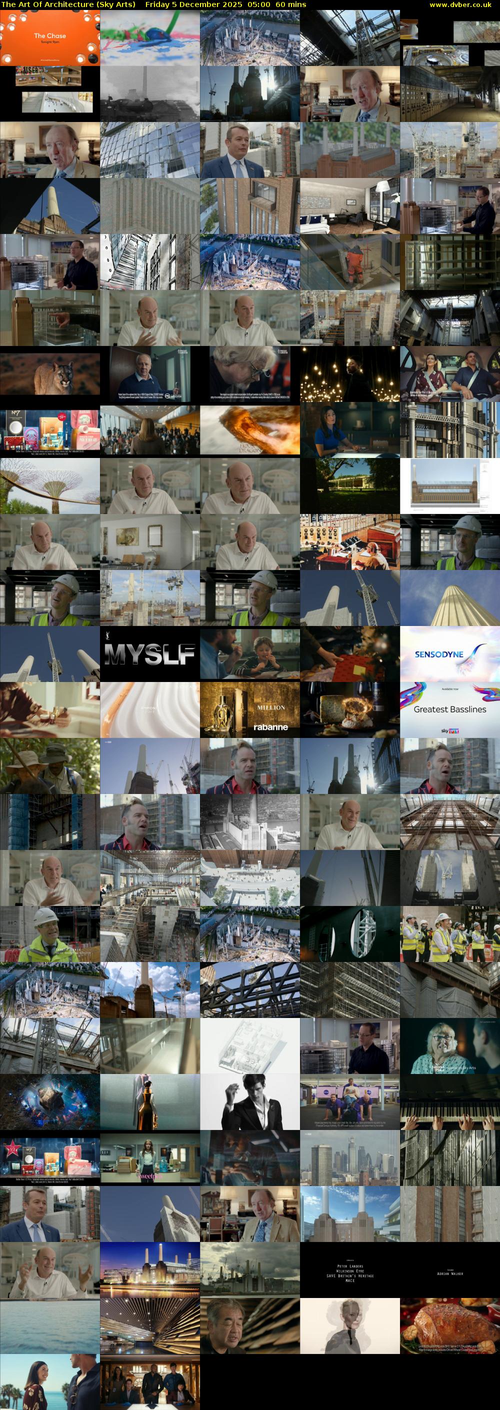 The Art Of Architecture (Sky Arts) Friday 5 December 2025 05:00 - 06:00