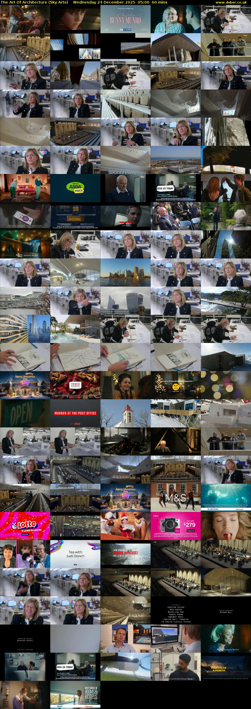 The Art Of Architecture (Sky Arts) Wednesday 24 December 2025 05:00 - 06:00