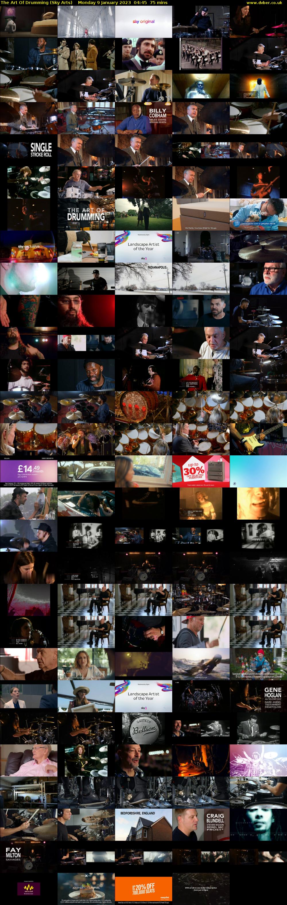 The Art Of Drumming (Sky Arts) Monday 9 January 2023 04:45 - 06:00