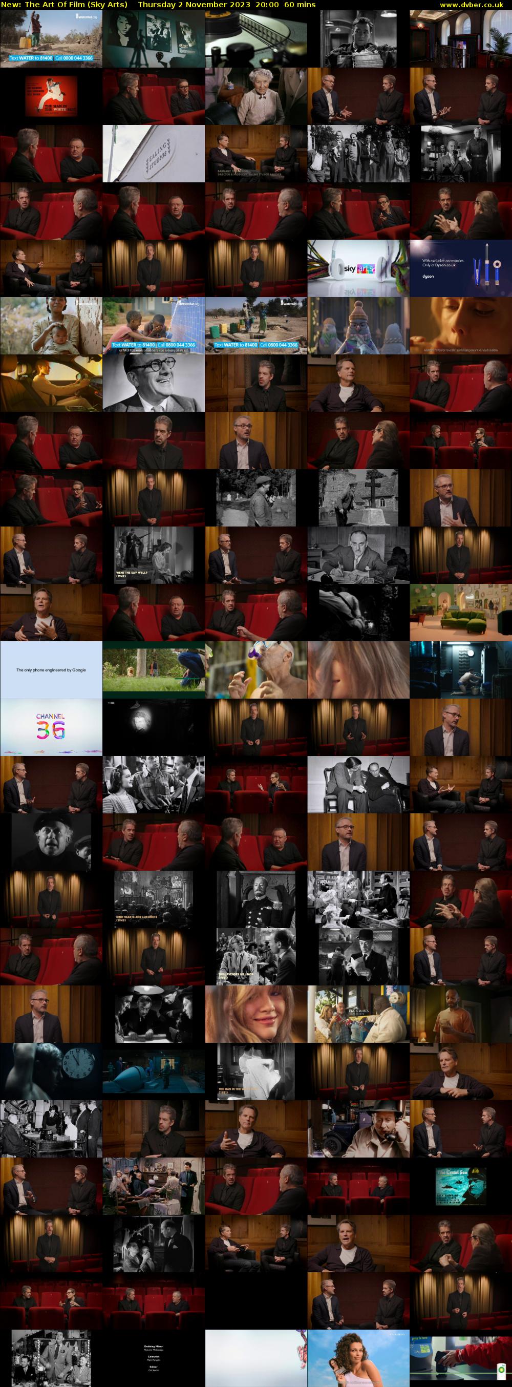The Art Of Film (Sky Arts) Thursday 2 November 2023 20:00 - 21:00