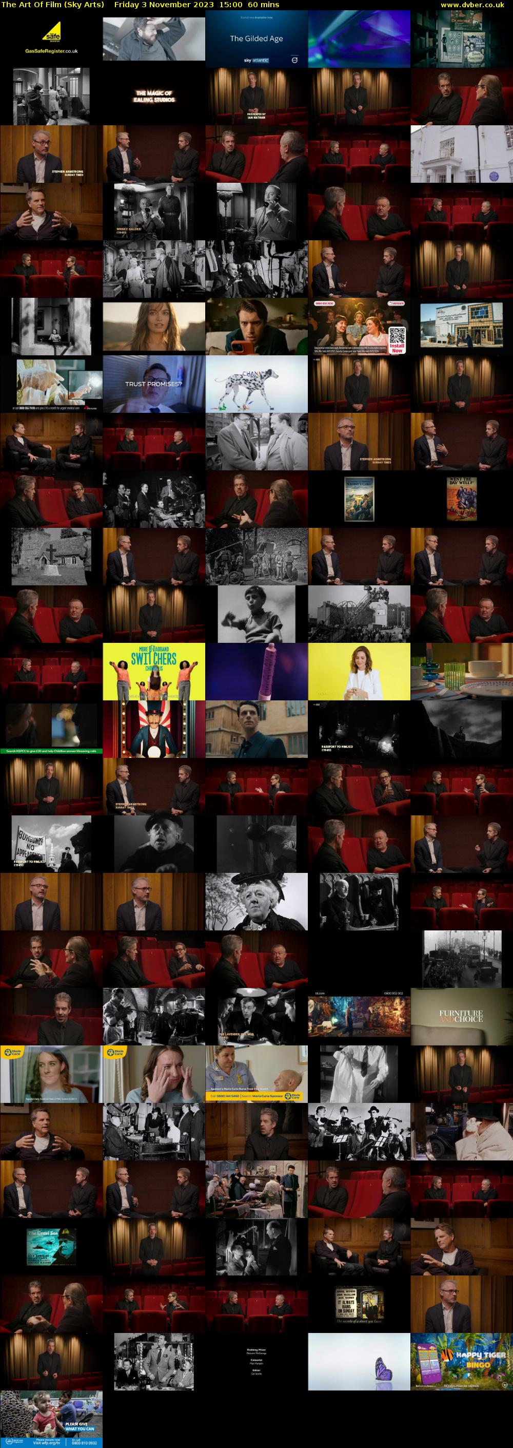 The Art Of Film (Sky Arts) Friday 3 November 2023 15:00 - 16:00