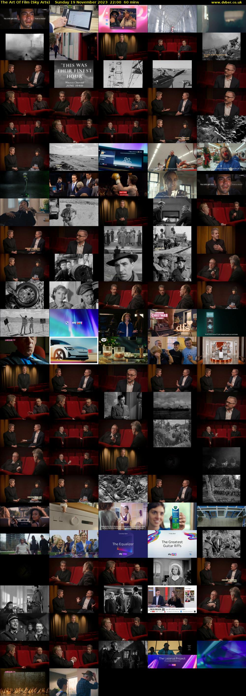 The Art Of Film (Sky Arts) Sunday 19 November 2023 22:00 - 23:00