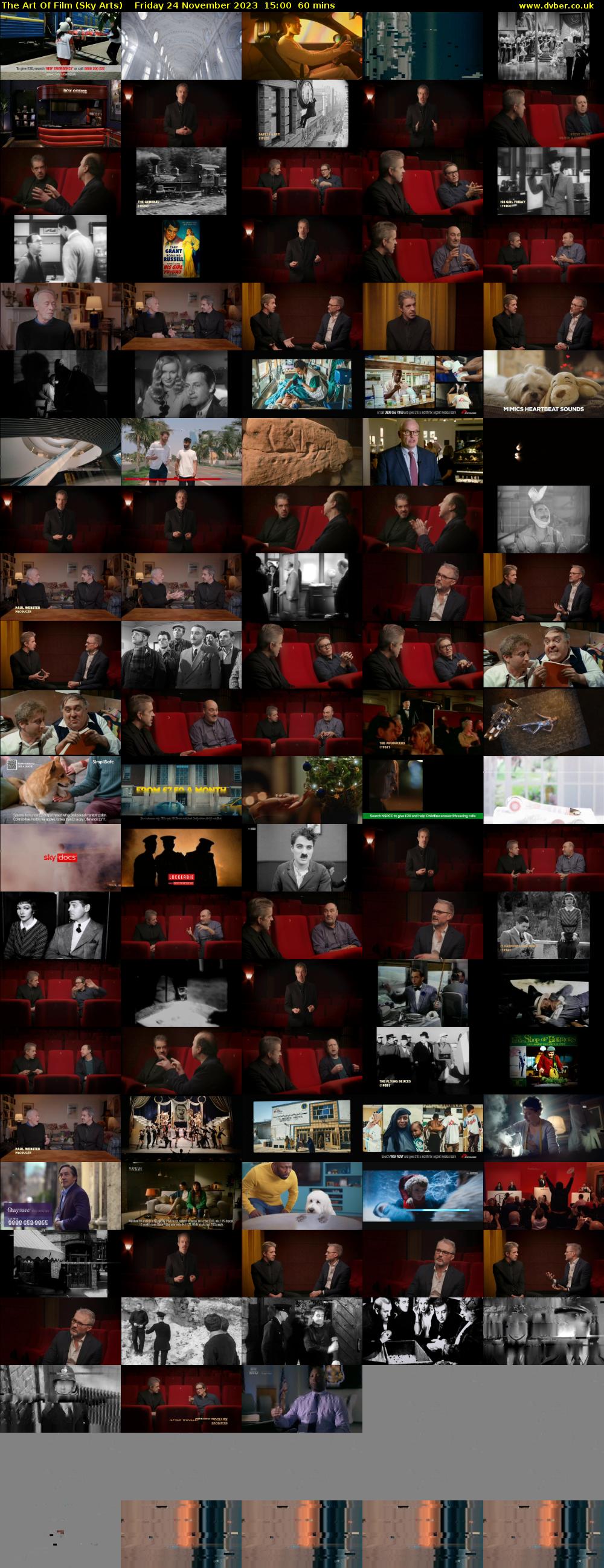 The Art Of Film (Sky Arts) Friday 24 November 2023 15:00 - 16:00