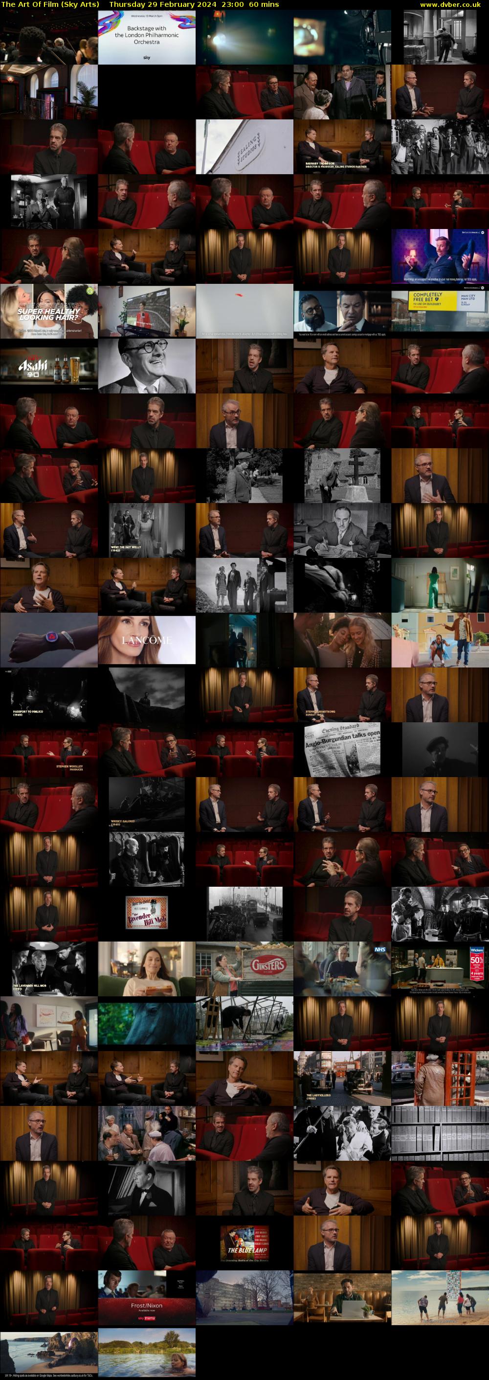 The Art Of Film (Sky Arts) Thursday 29 February 2024 23:00 - 00:00