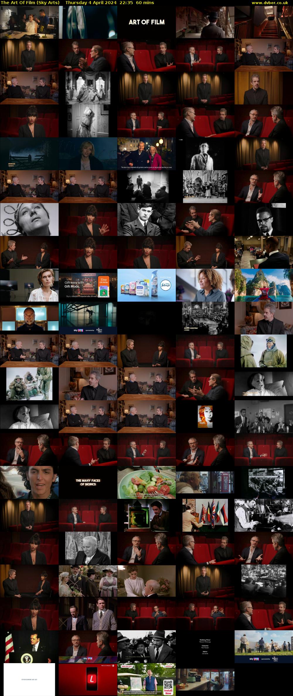 The Art Of Film (Sky Arts) Thursday 4 April 2024 22:35 - 23:35