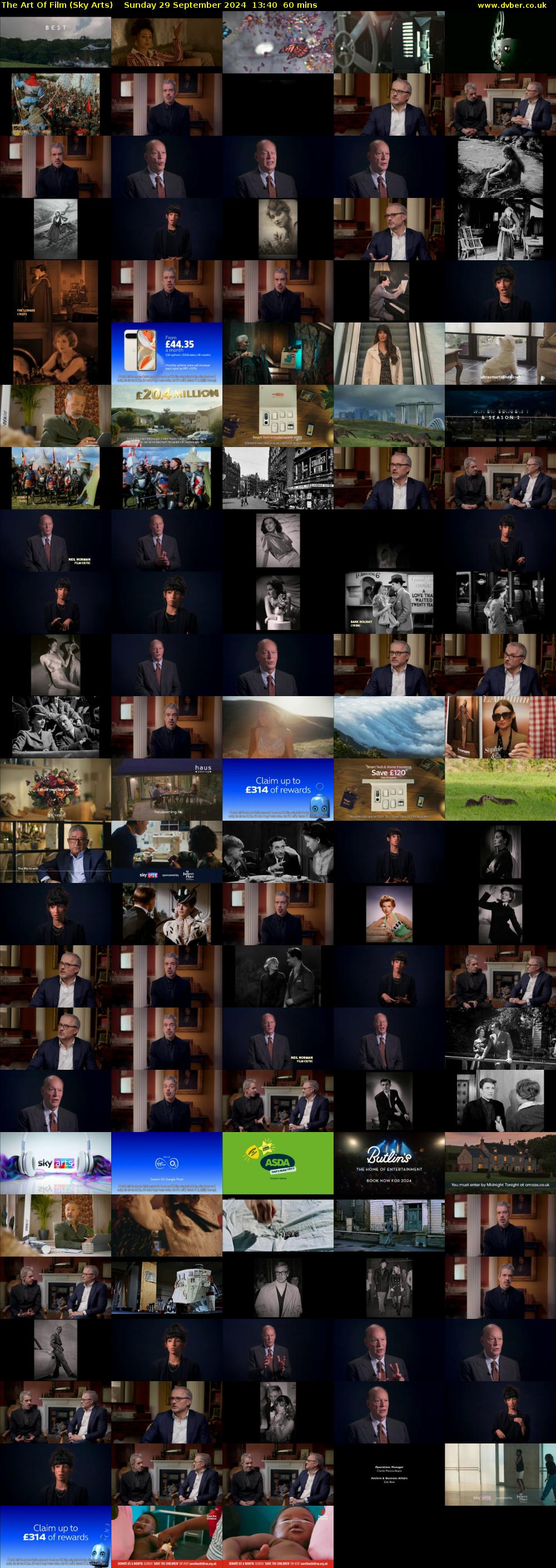 The Art Of Film (Sky Arts) Sunday 29 September 2024 13:40 - 14:40