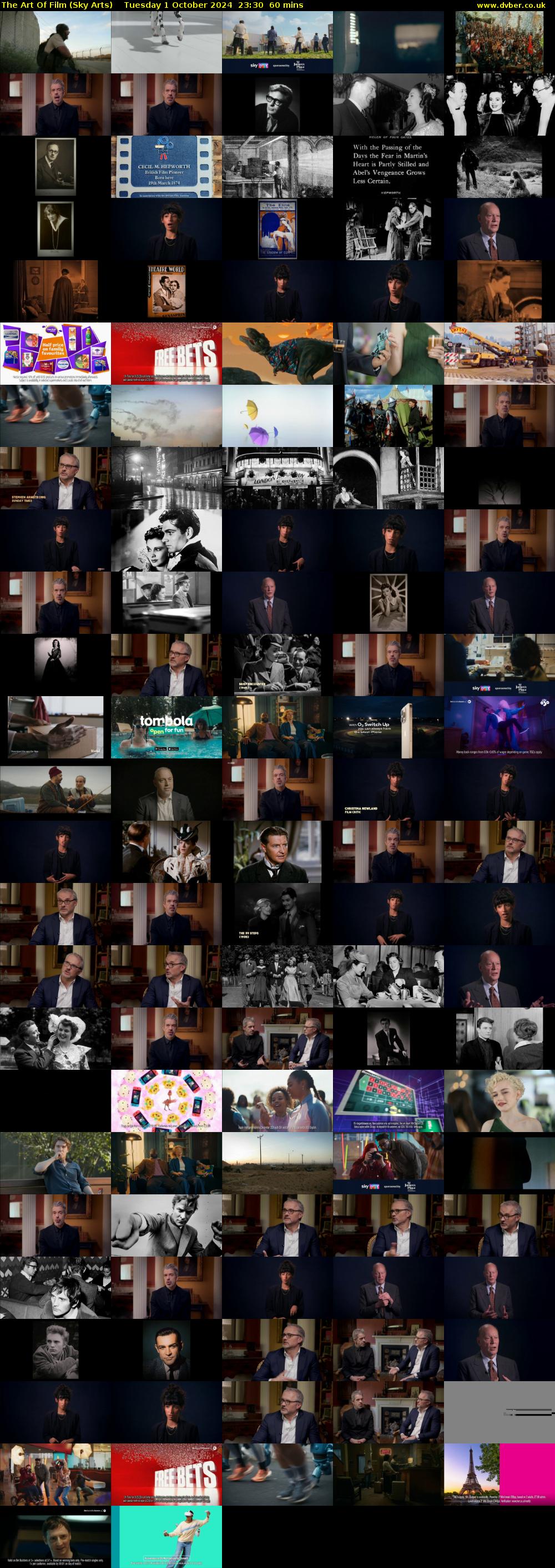 The Art Of Film (Sky Arts) Tuesday 1 October 2024 23:30 - 00:30