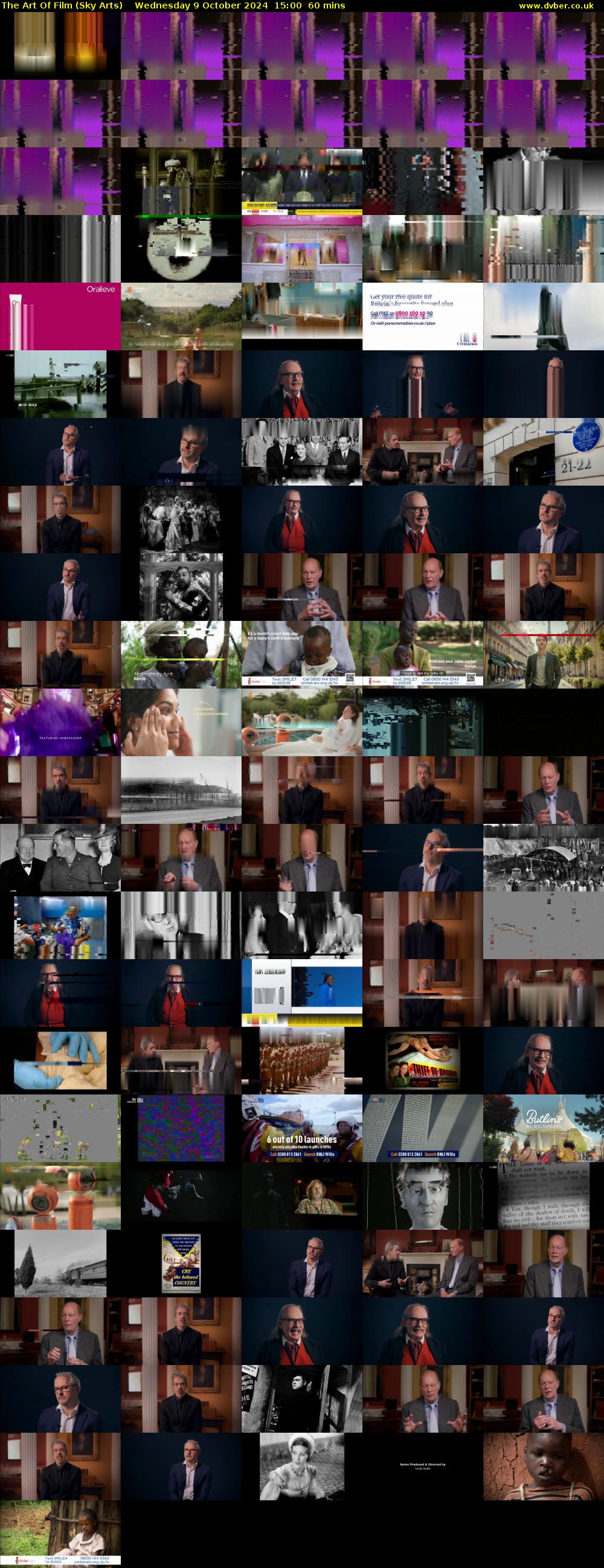 The Art Of Film (Sky Arts) Wednesday 9 October 2024 15:00 - 16:00