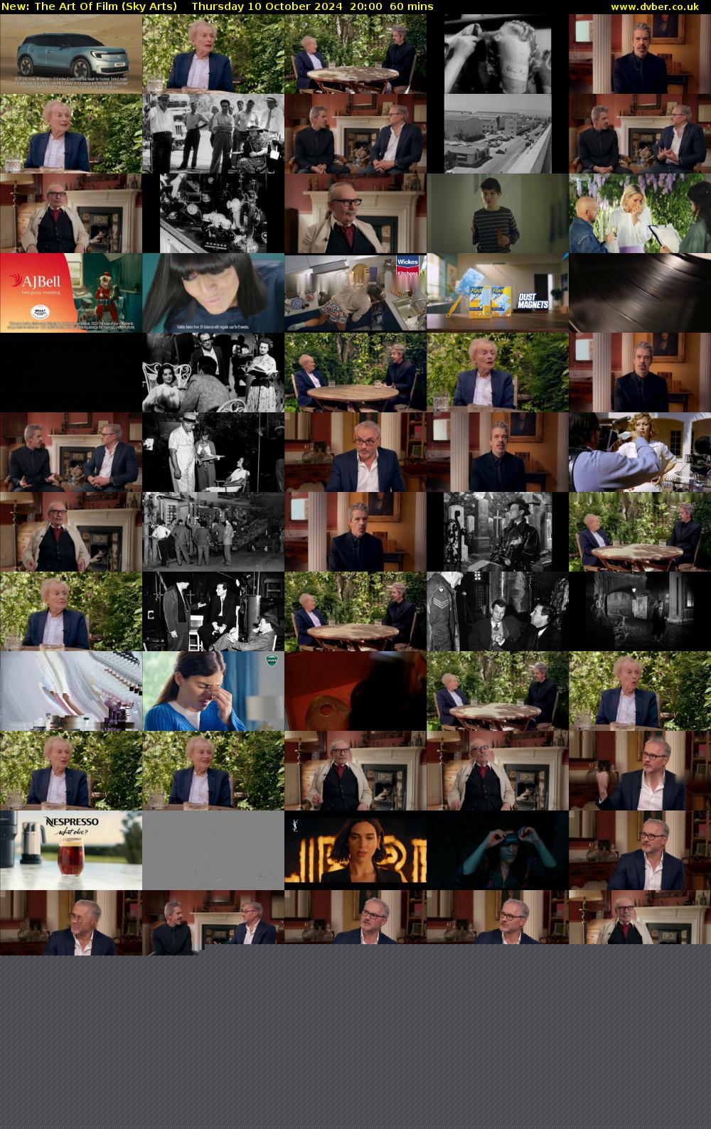 The Art Of Film (Sky Arts) Thursday 10 October 2024 20:00 - 21:00