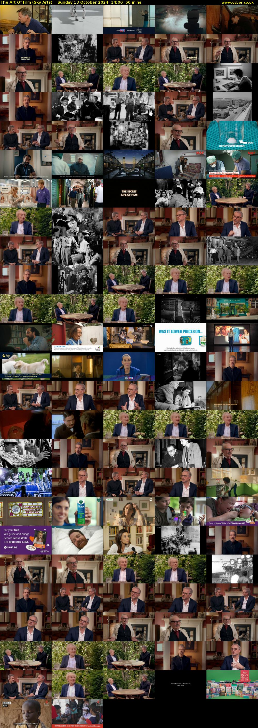 The Art Of Film (Sky Arts) Sunday 13 October 2024 14:00 - 15:00