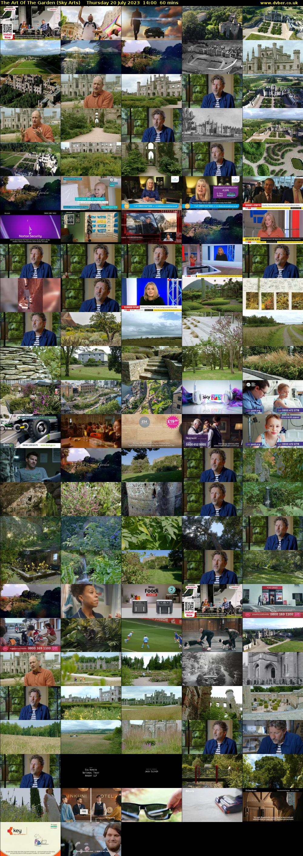 The Art Of The Garden (Sky Arts) Thursday 20 July 2023 14:00 - 15:00