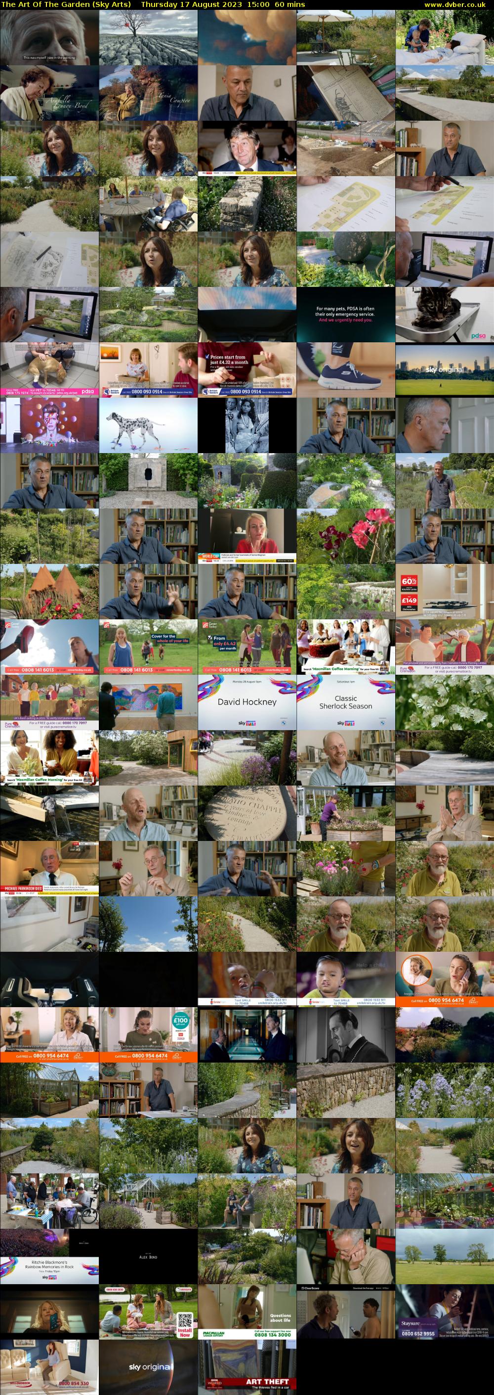 The Art Of The Garden (Sky Arts) Thursday 17 August 2023 15:00 - 16:00