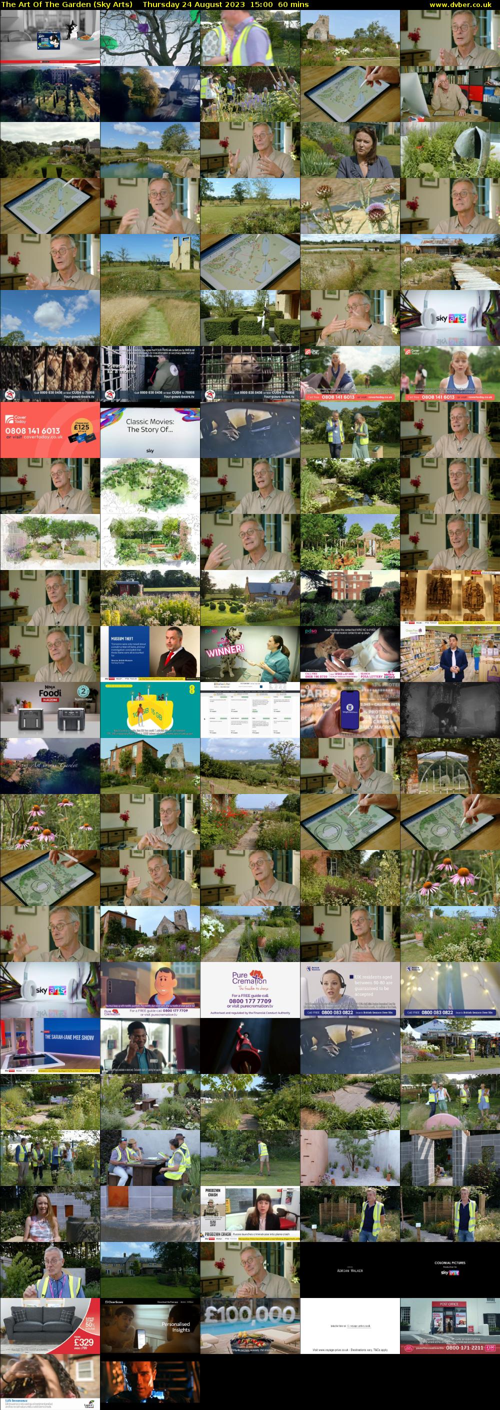 The Art Of The Garden (Sky Arts) Thursday 24 August 2023 15:00 - 16:00