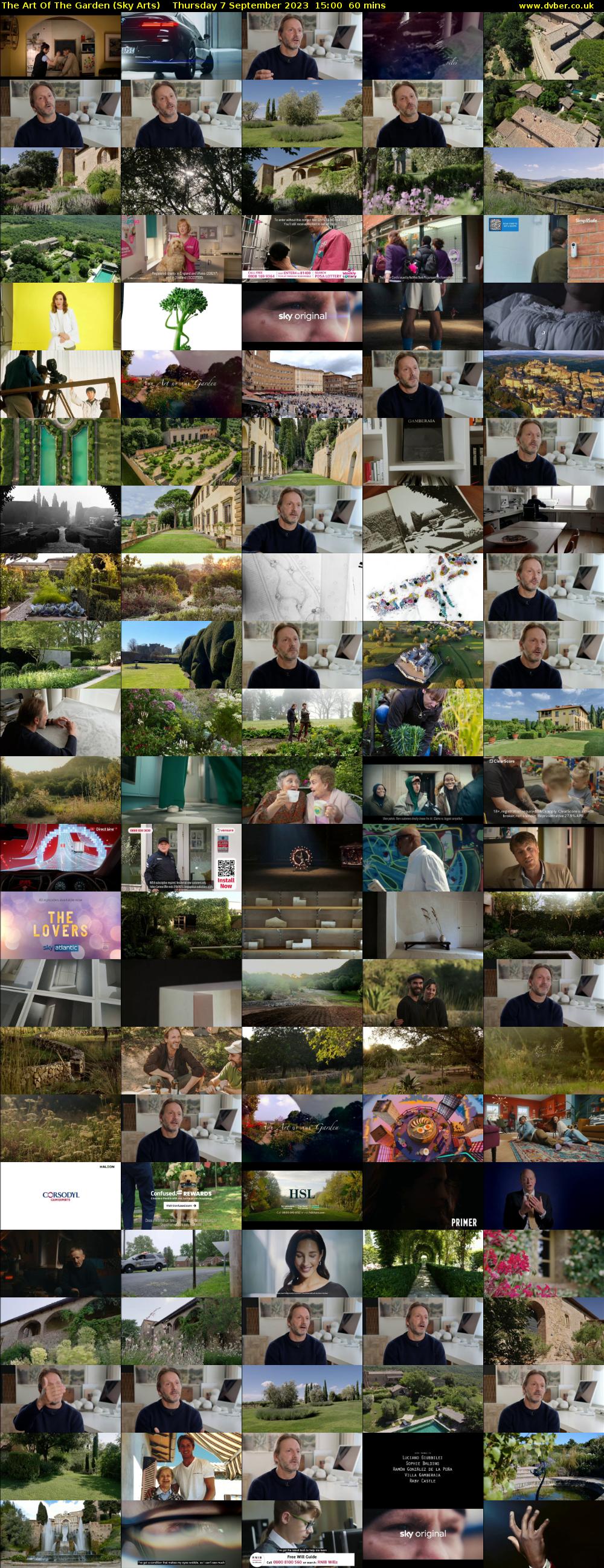 The Art Of The Garden (Sky Arts) Thursday 7 September 2023 15:00 - 16:00