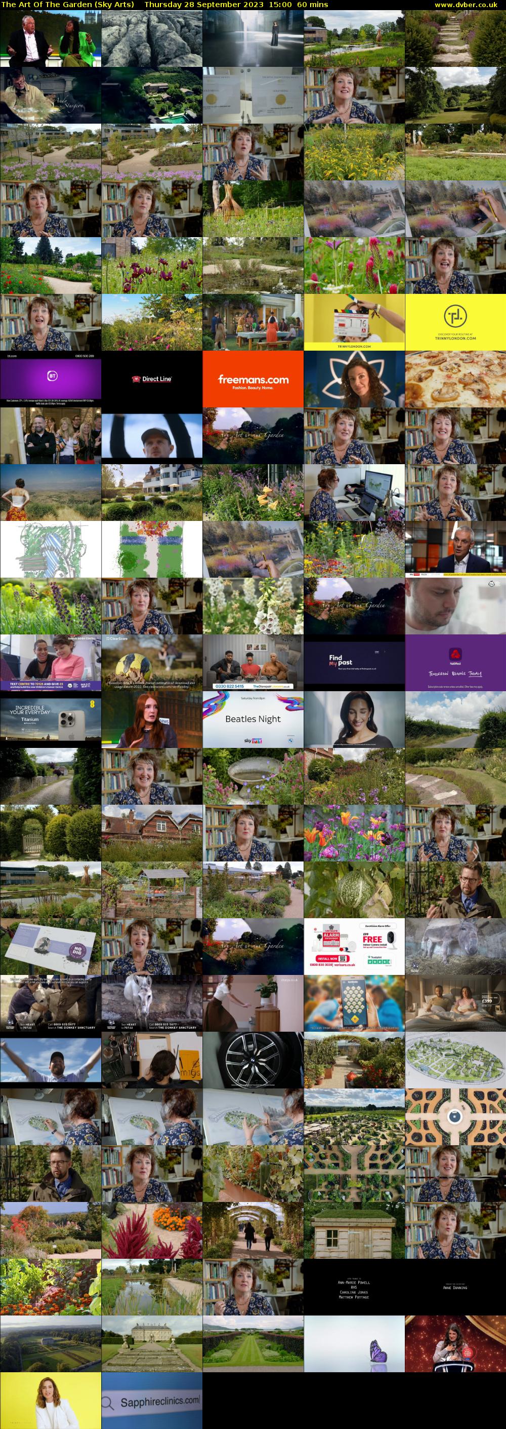 The Art Of The Garden (Sky Arts) Thursday 28 September 2023 15:00 - 16:00