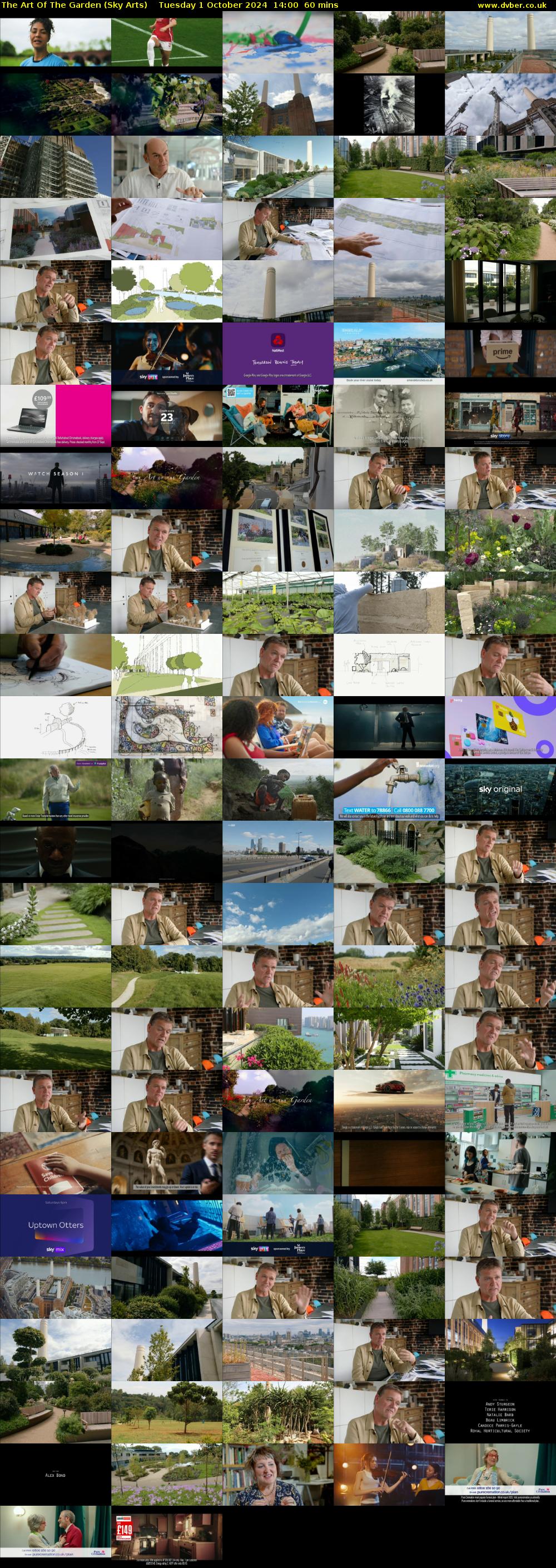 The Art Of The Garden (Sky Arts) Tuesday 1 October 2024 14:00 - 15:00