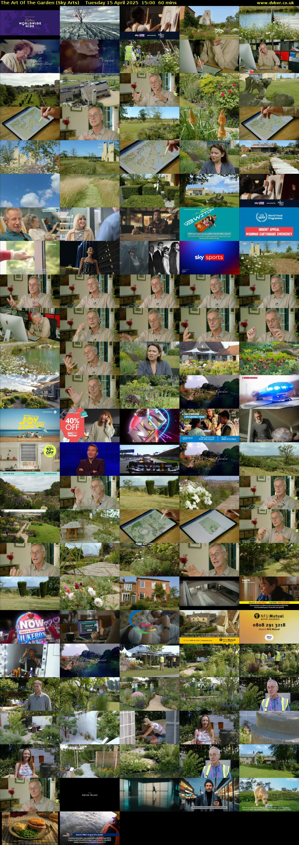 The Art Of The Garden (Sky Arts) Tuesday 15 April 2025 15:00 - 16:00
