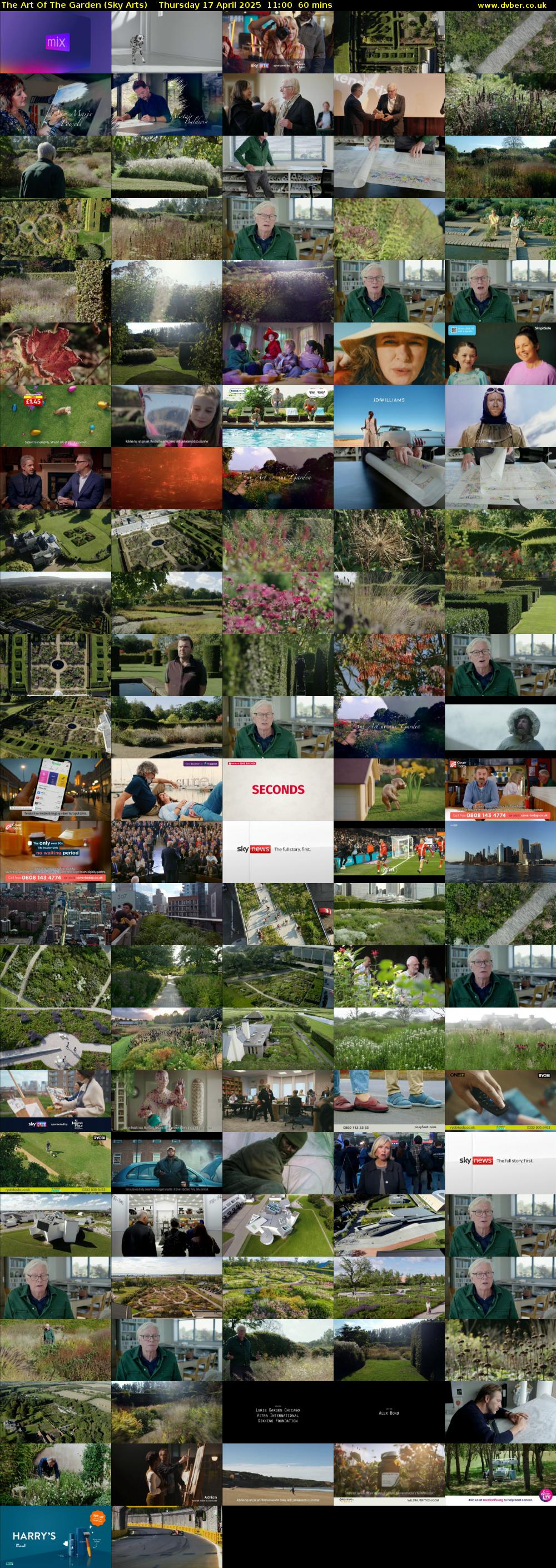 The Art Of The Garden (Sky Arts) Thursday 17 April 2025 11:00 - 12:00