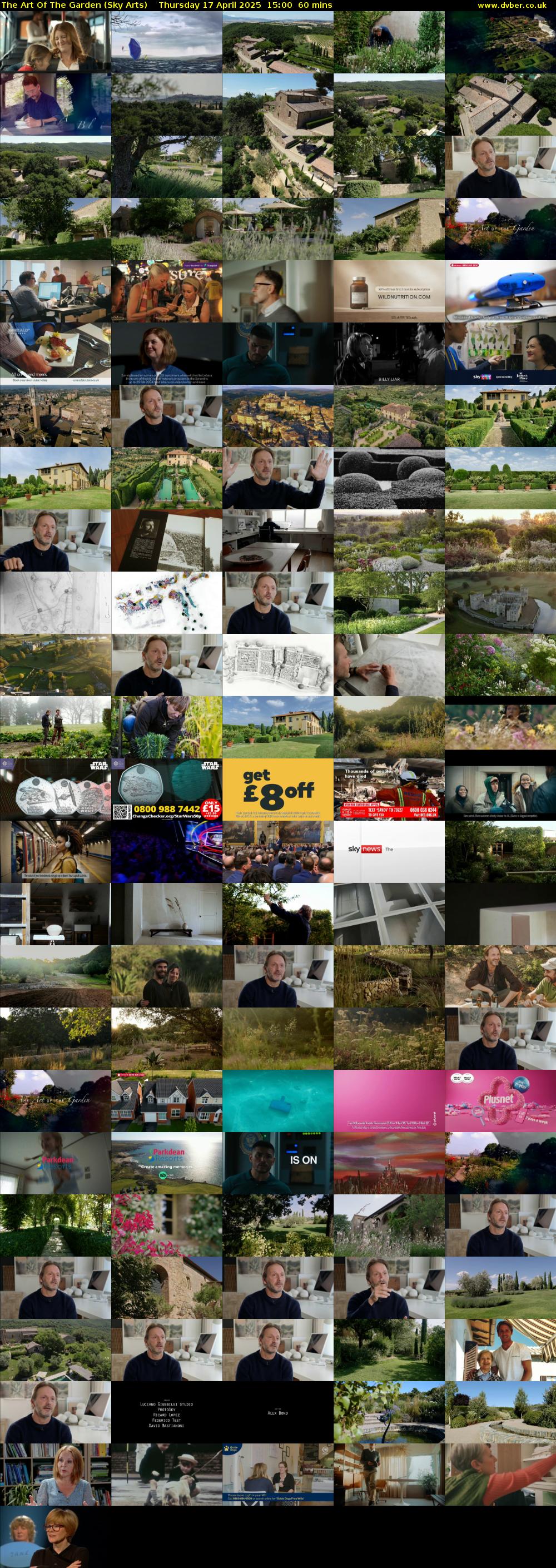 The Art Of The Garden (Sky Arts) Thursday 17 April 2025 15:00 - 16:00