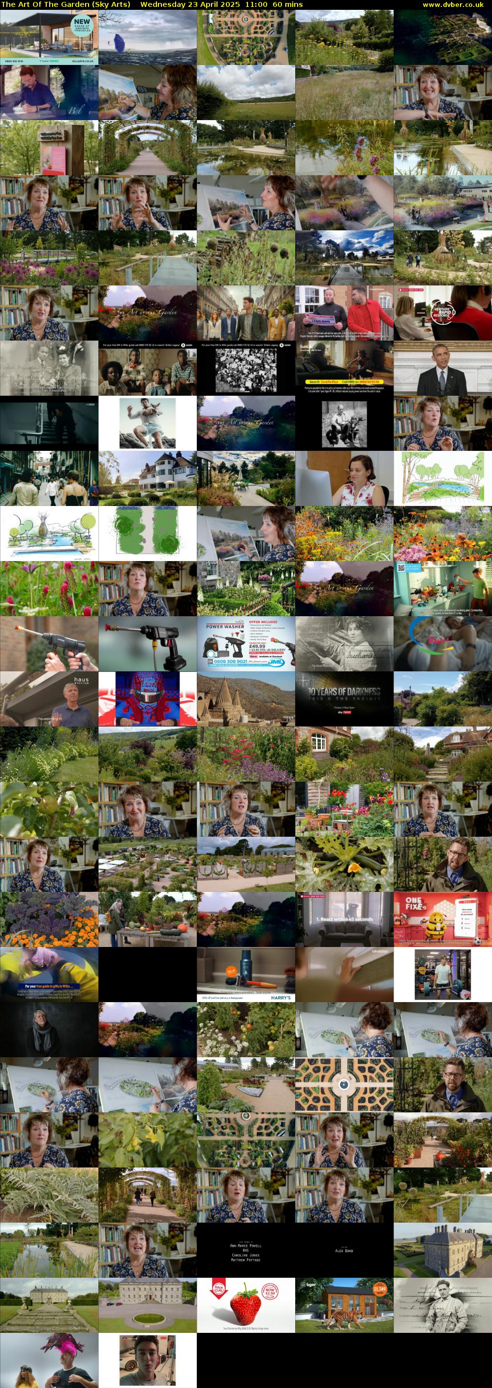 The Art Of The Garden (Sky Arts) Wednesday 23 April 2025 11:00 - 12:00