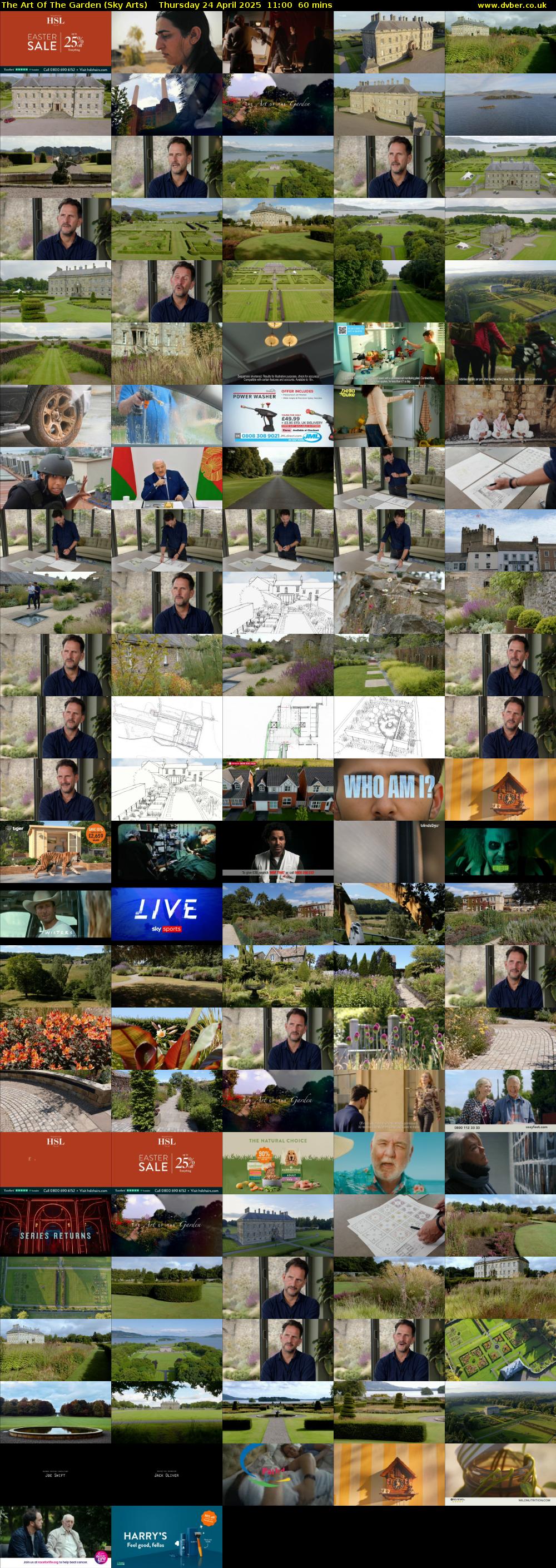 The Art Of The Garden (Sky Arts) Thursday 24 April 2025 11:00 - 12:00