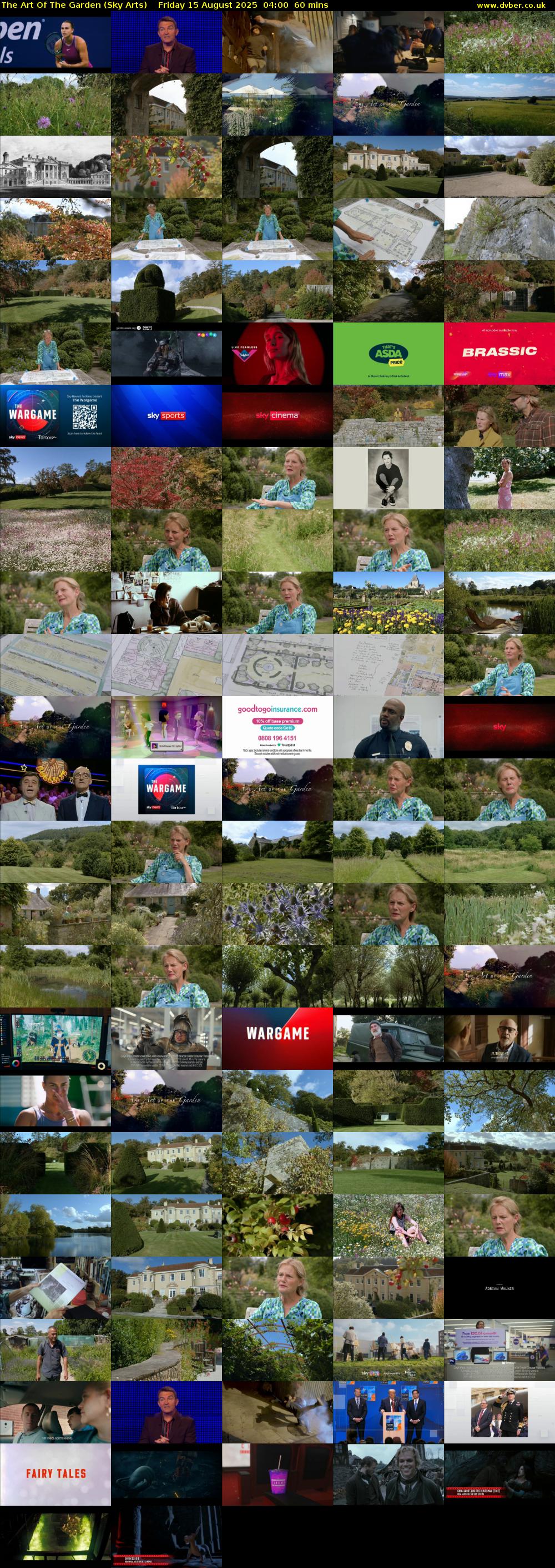 The Art Of The Garden (Sky Arts) Friday 15 August 2025 04:00 - 05:00