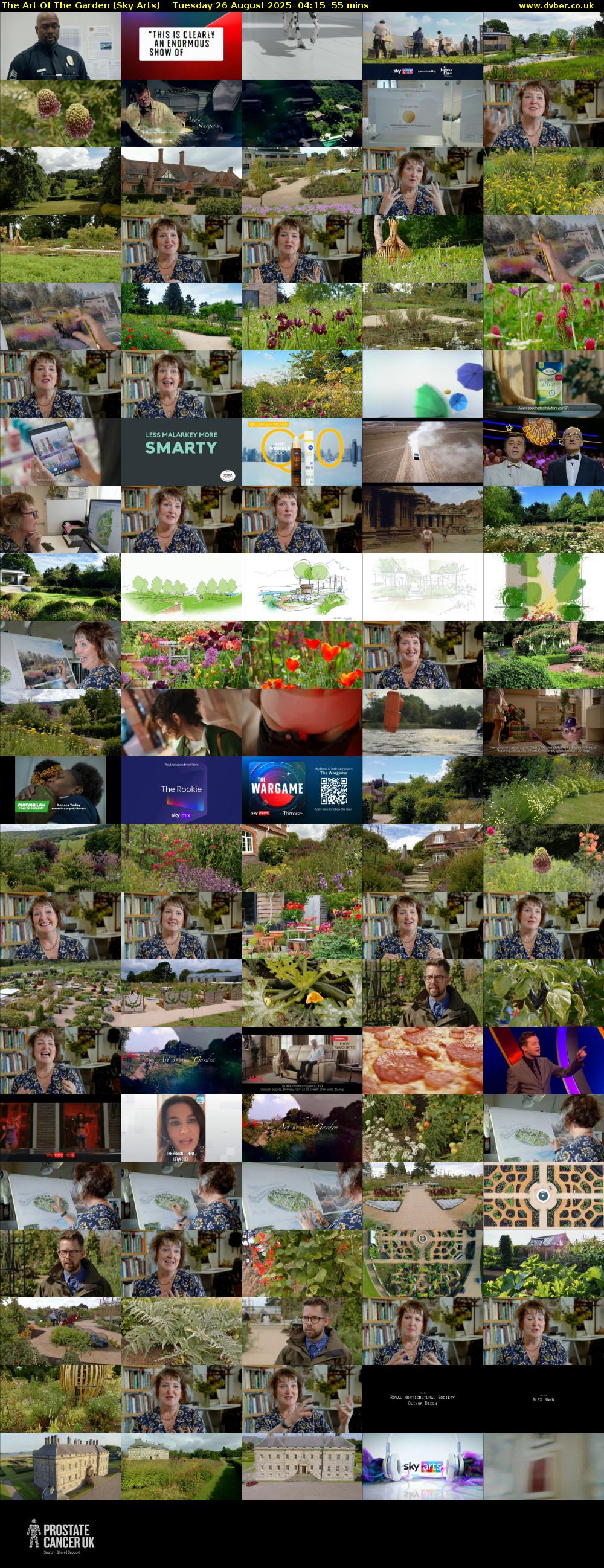 The Art Of The Garden (Sky Arts) Tuesday 26 August 2025 04:15 - 05:10