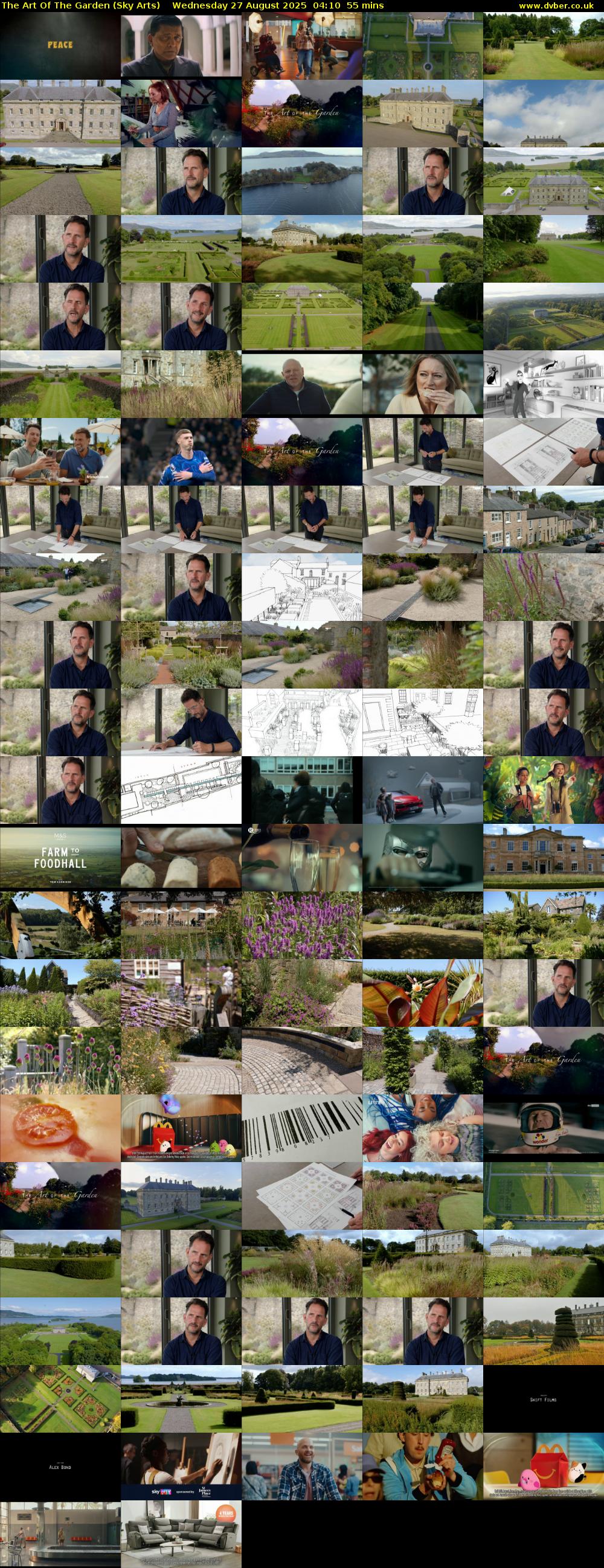 The Art Of The Garden (Sky Arts) Wednesday 27 August 2025 04:10 - 05:05