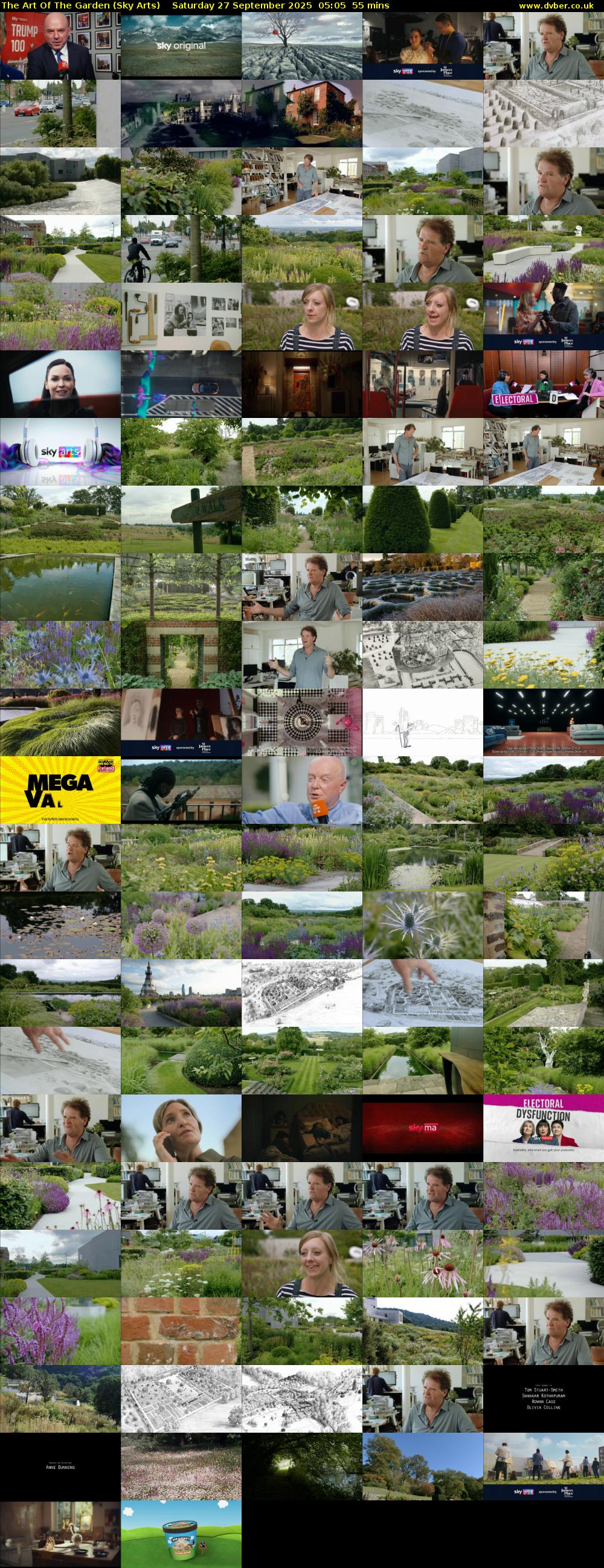 The Art Of The Garden (Sky Arts) Saturday 27 September 2025 05:05 - 06:00