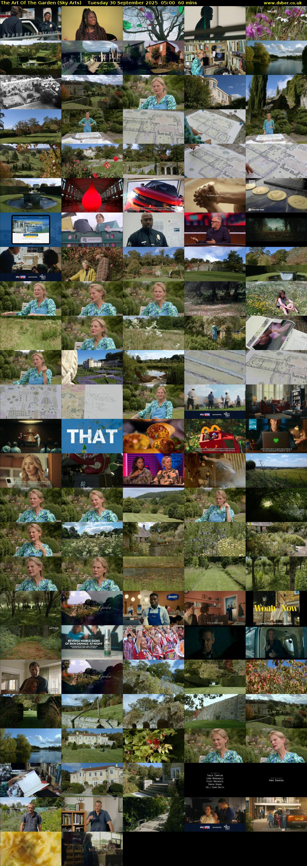 The Art Of The Garden (Sky Arts) Tuesday 30 September 2025 05:00 - 06:00