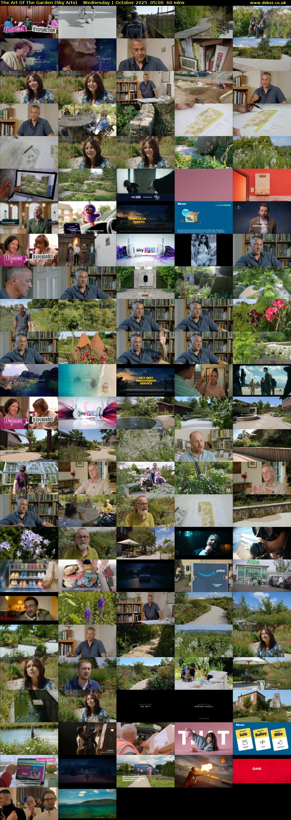 The Art Of The Garden (Sky Arts) Wednesday 1 October 2025 05:00 - 06:00