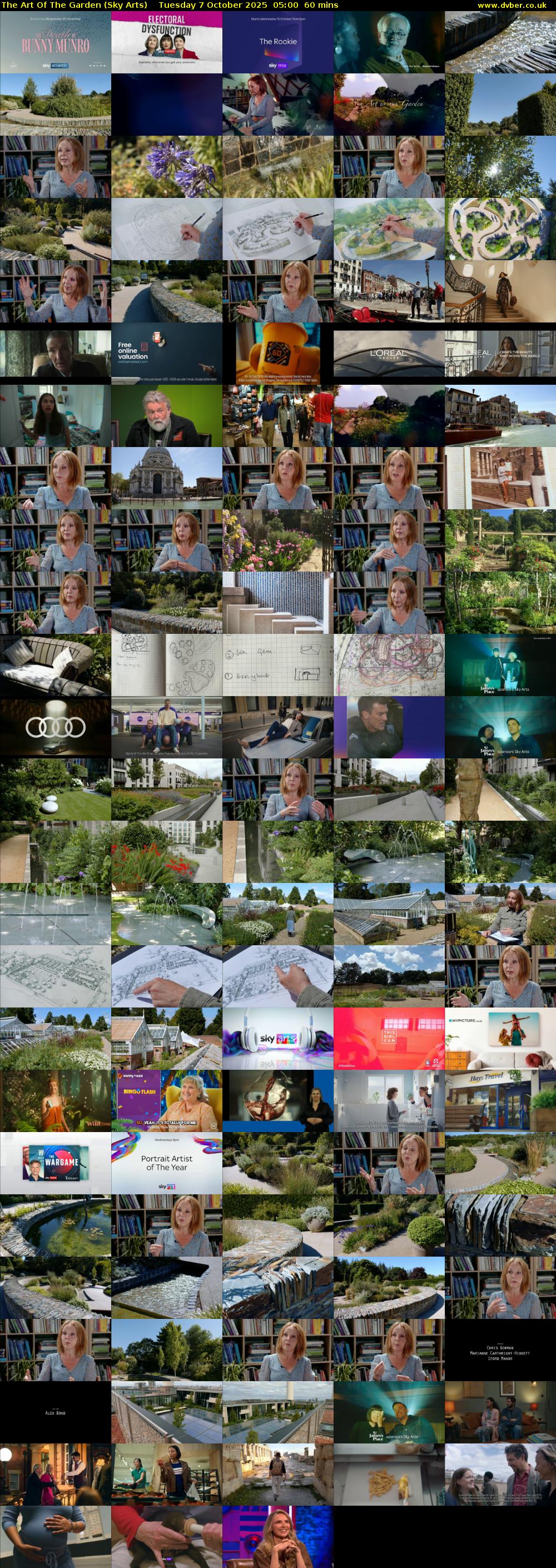 The Art Of The Garden (Sky Arts) Tuesday 7 October 2025 05:00 - 06:00