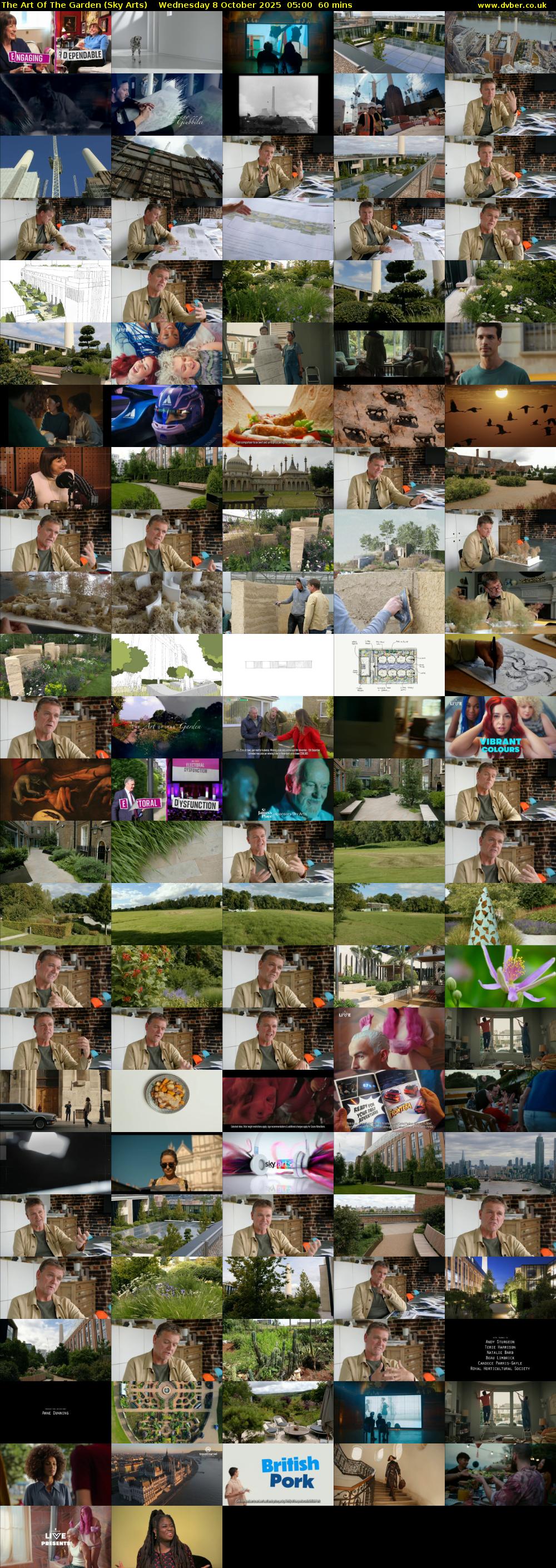 The Art Of The Garden (Sky Arts) Wednesday 8 October 2025 05:00 - 06:00