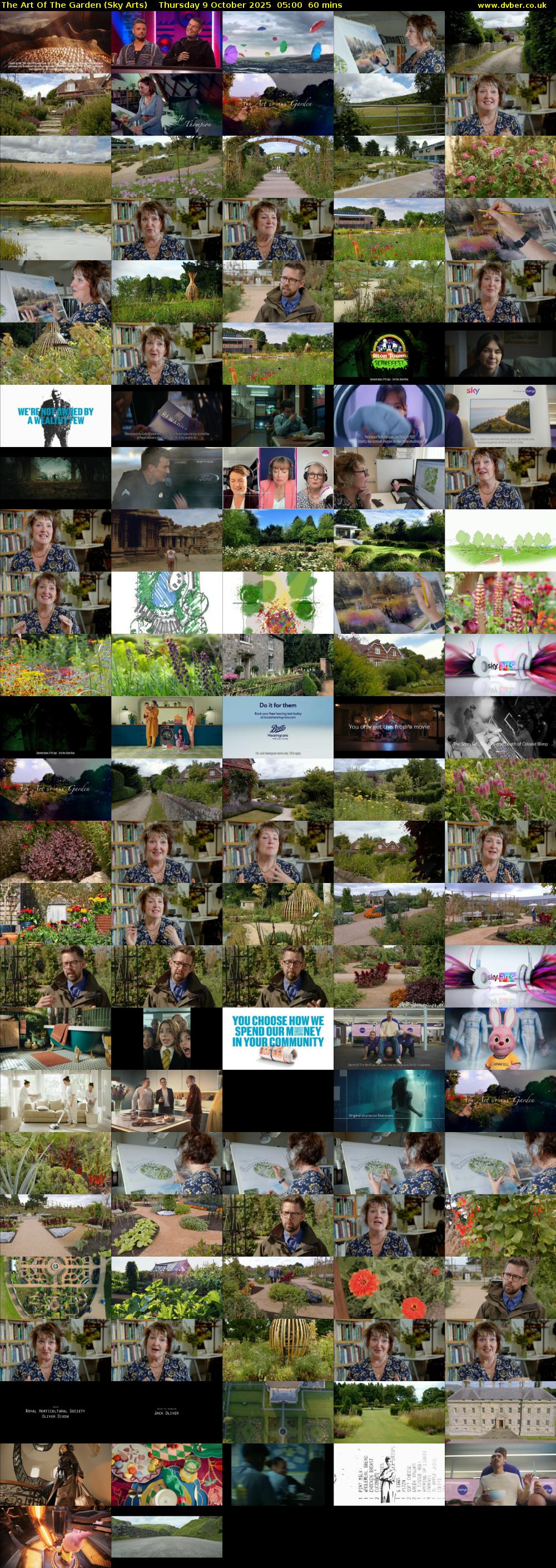 The Art Of The Garden (Sky Arts) Thursday 9 October 2025 05:00 - 06:00