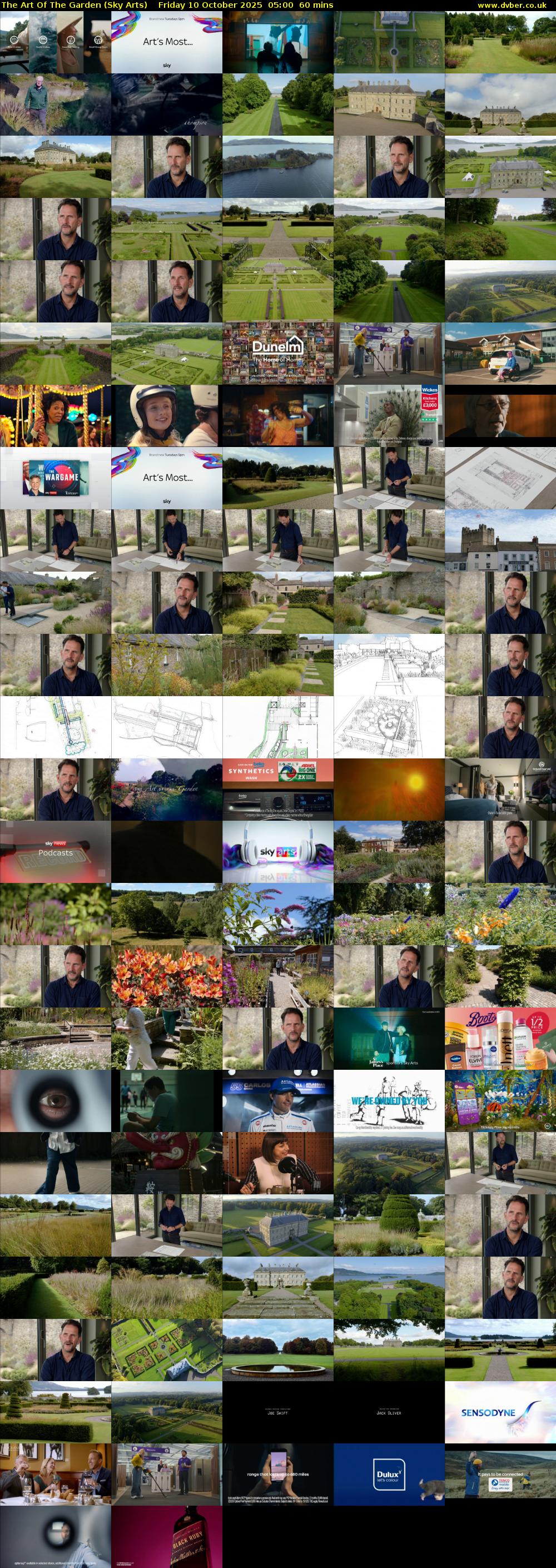 The Art Of The Garden (Sky Arts) Friday 10 October 2025 05:00 - 06:00