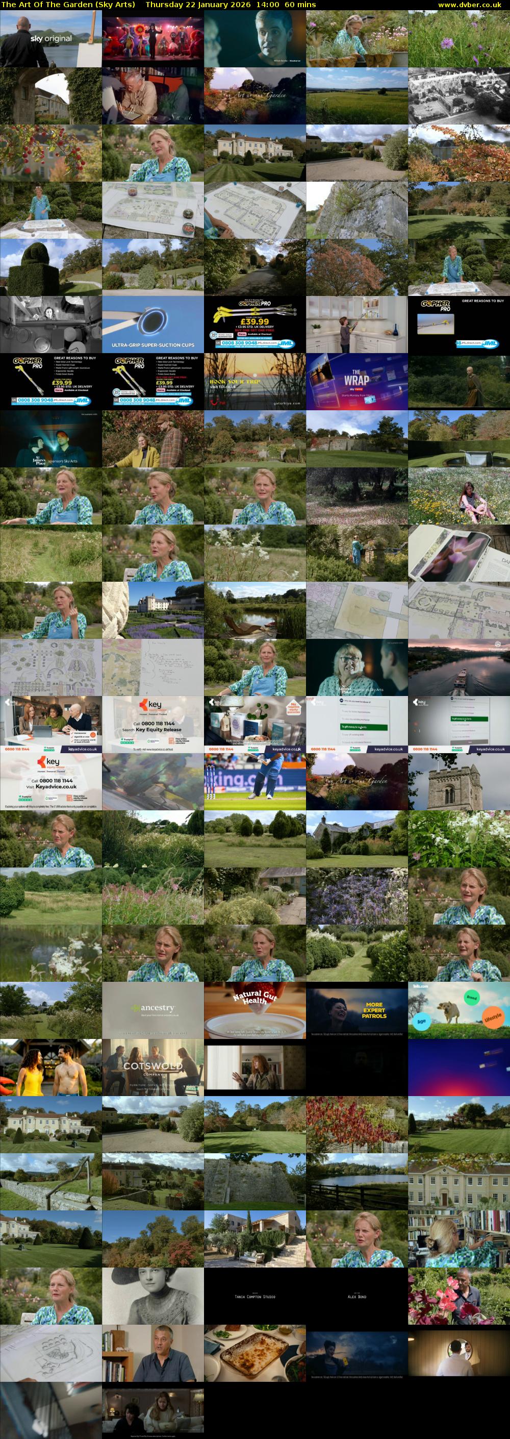 The Art Of The Garden (Sky Arts) Thursday 22 January 2026 14:00 - 15:00