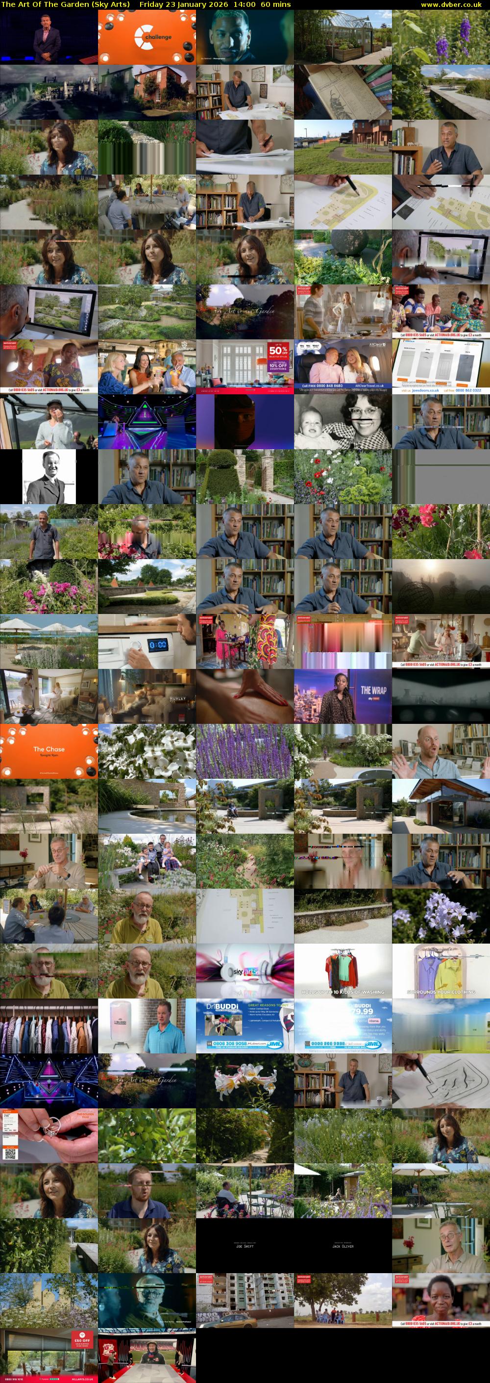 The Art Of The Garden (Sky Arts) Friday 23 January 2026 14:00 - 15:00