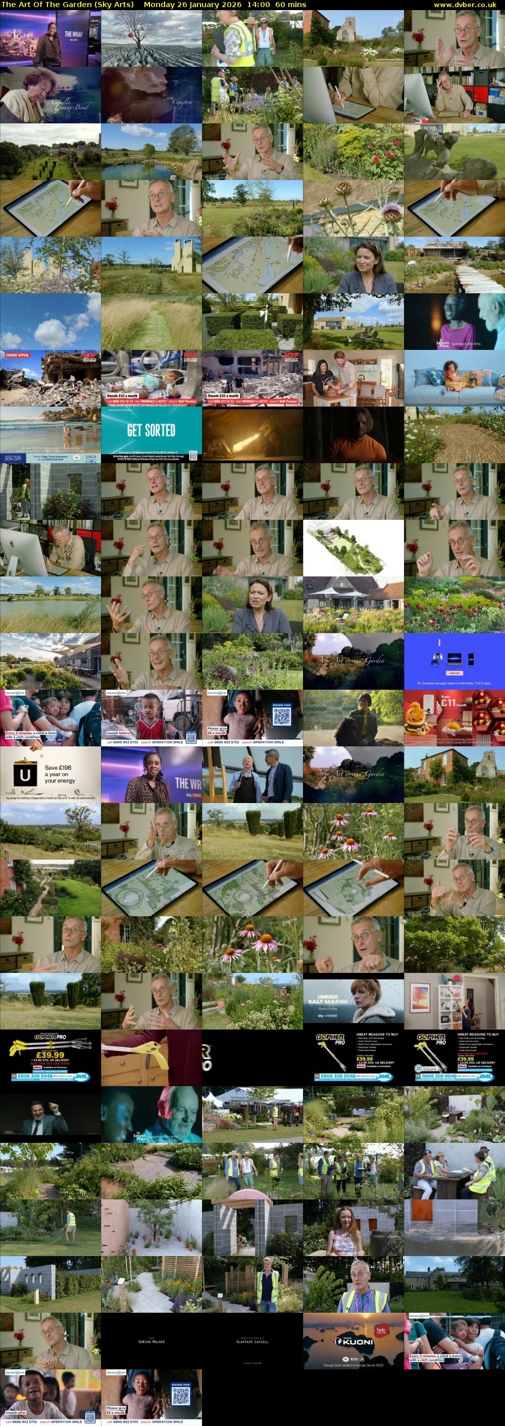 The Art Of The Garden (Sky Arts) Monday 26 January 2026 14:00 - 15:00