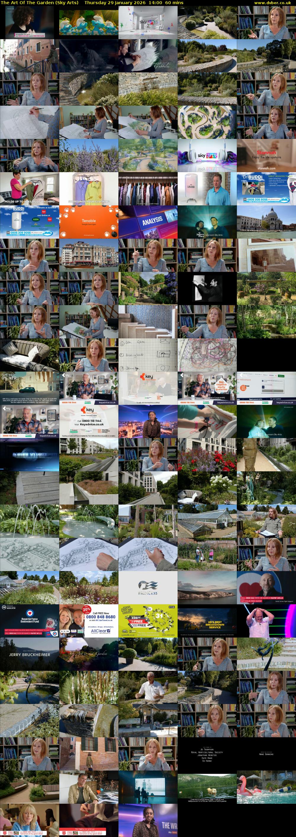 The Art Of The Garden (Sky Arts) Thursday 29 January 2026 14:00 - 15:00